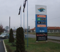 Sóstó Petrol Kft., Nyíregyháza - MaxPower üzemanyag adalékot használó benzinkút